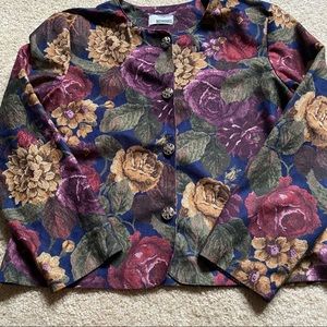Jacket, Floral Light Vintage